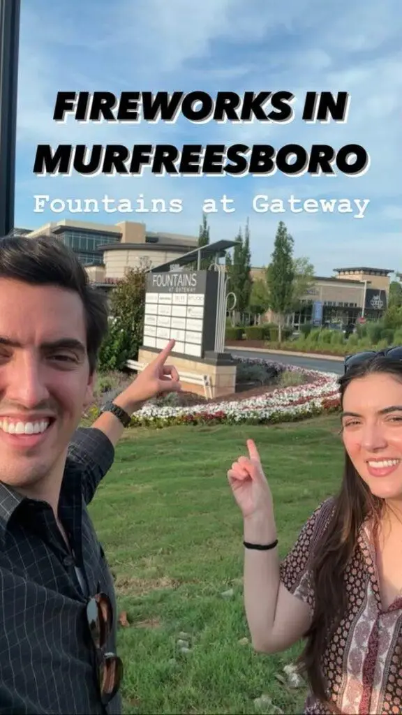 Where to watch fireworks in Murfreesboro TN