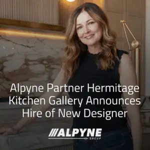 Read more about the article Alpyne Strategy Partner Hermitage Kitchen Gallery Announces Hire of New Designer