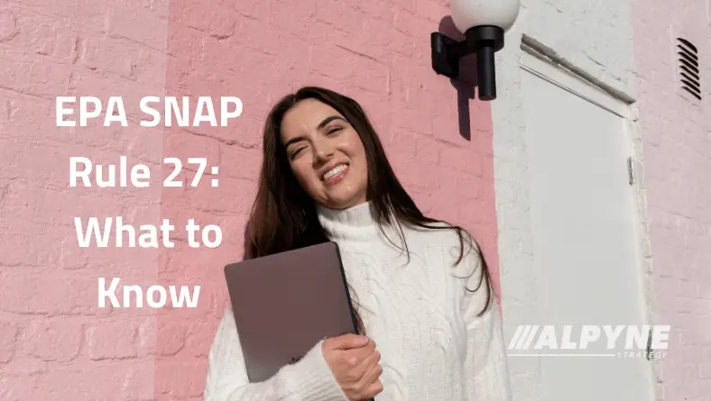 EPA SNAP Rule 27